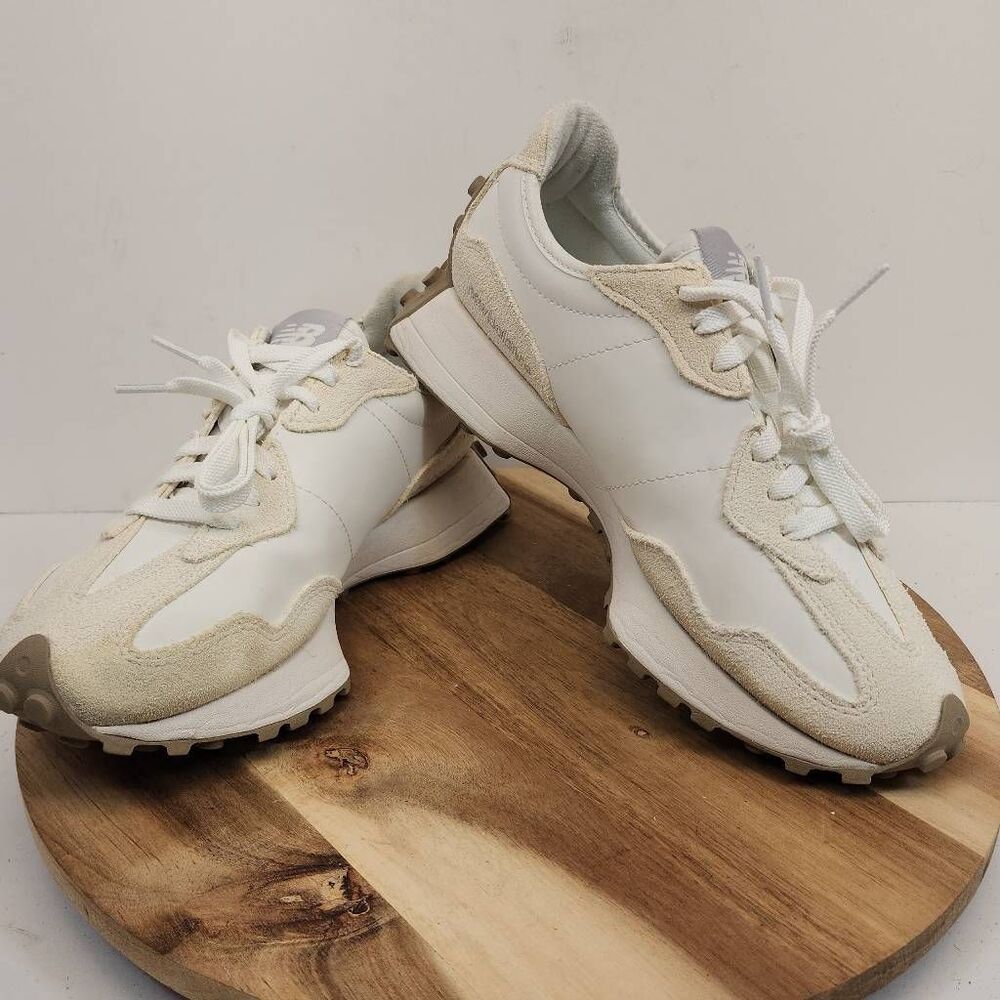 New Balance 327 Women's Sneakers Size 9 White Gray - Picture 7 of 10